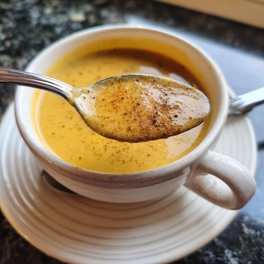 Blumenkohlsuppe mit Muskat