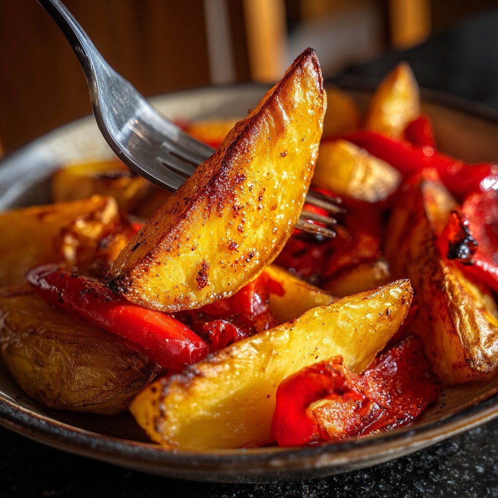 Ofenkartoffeln mit Paprika