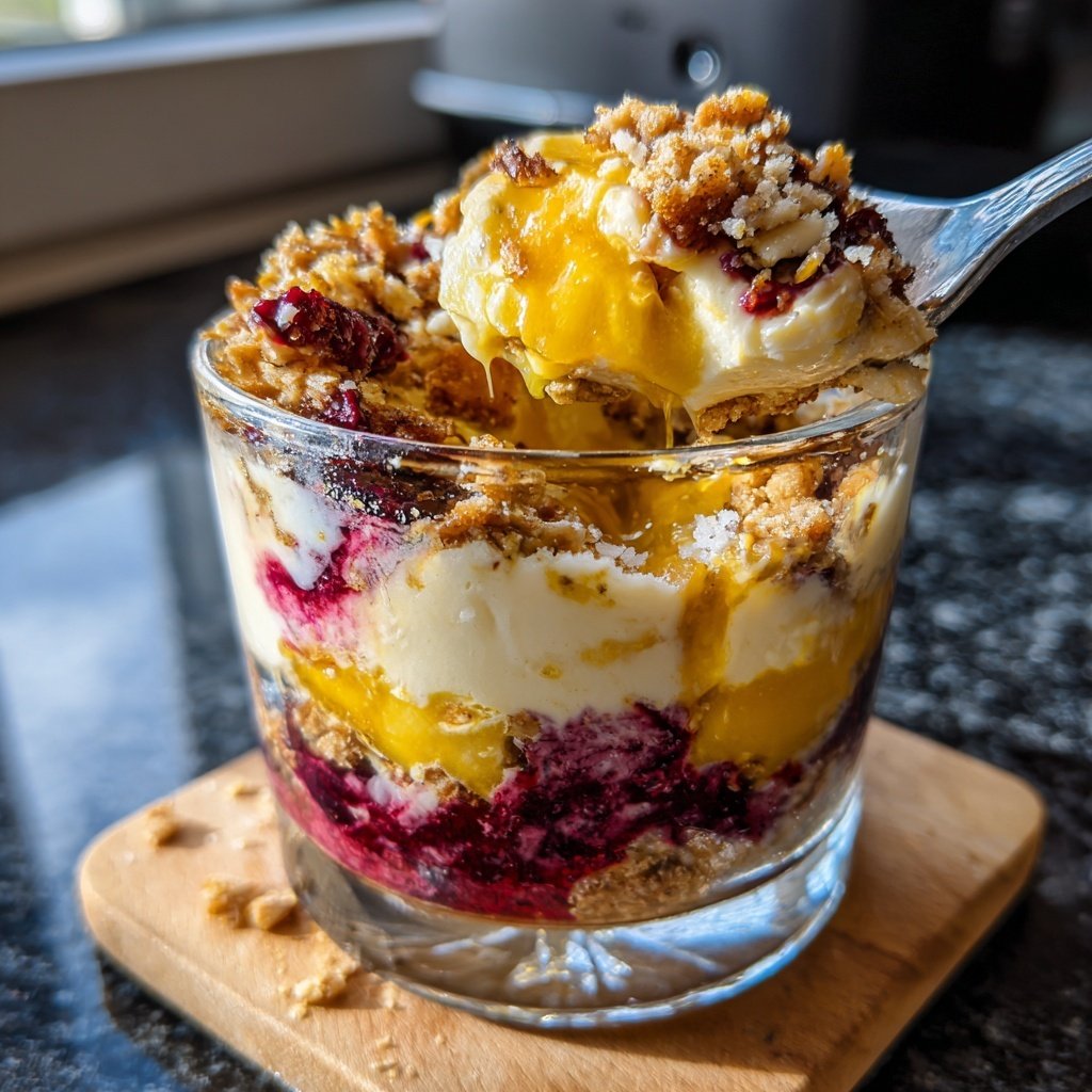 Frühstück zum Vorbereiten im Glas