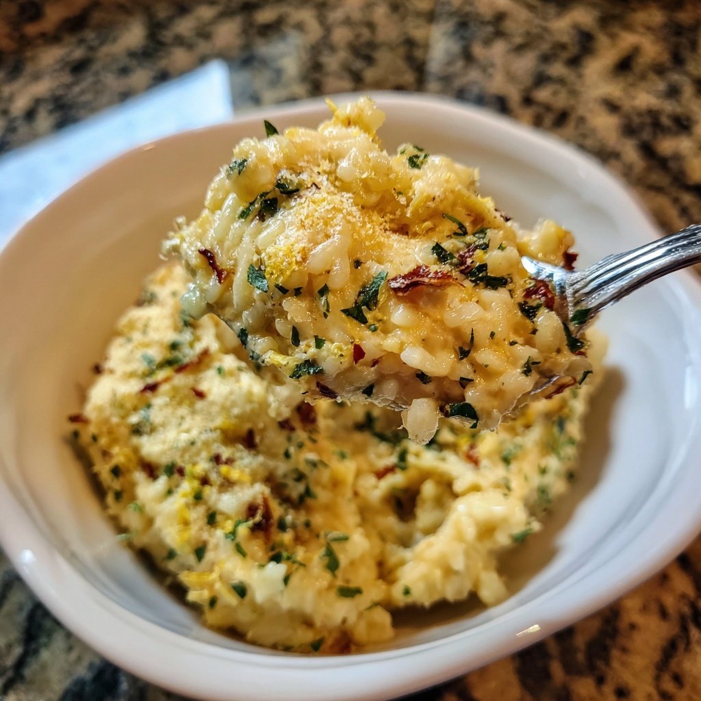 Risotto mit Zitronenschale