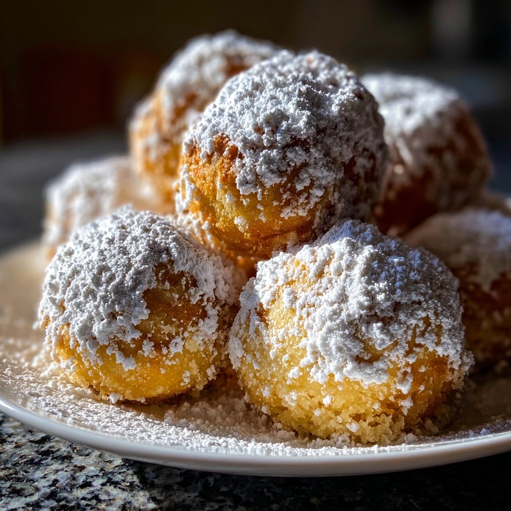 Quarkbällchen ohne Frittieren
