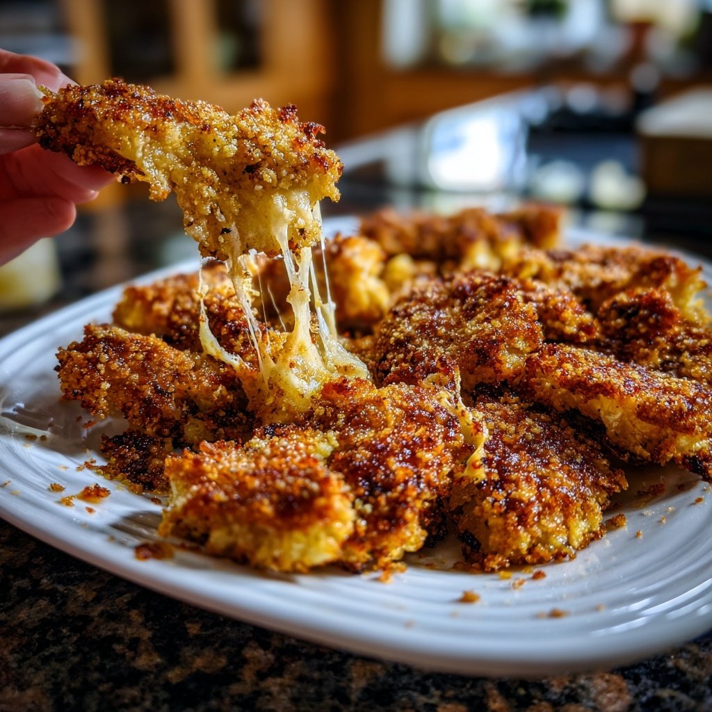Blumenkohl paniert aus dem Ofen