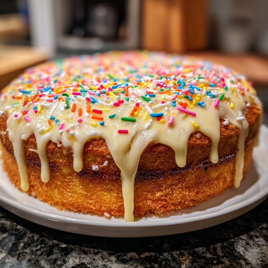 Geburtstagskuchen saftig