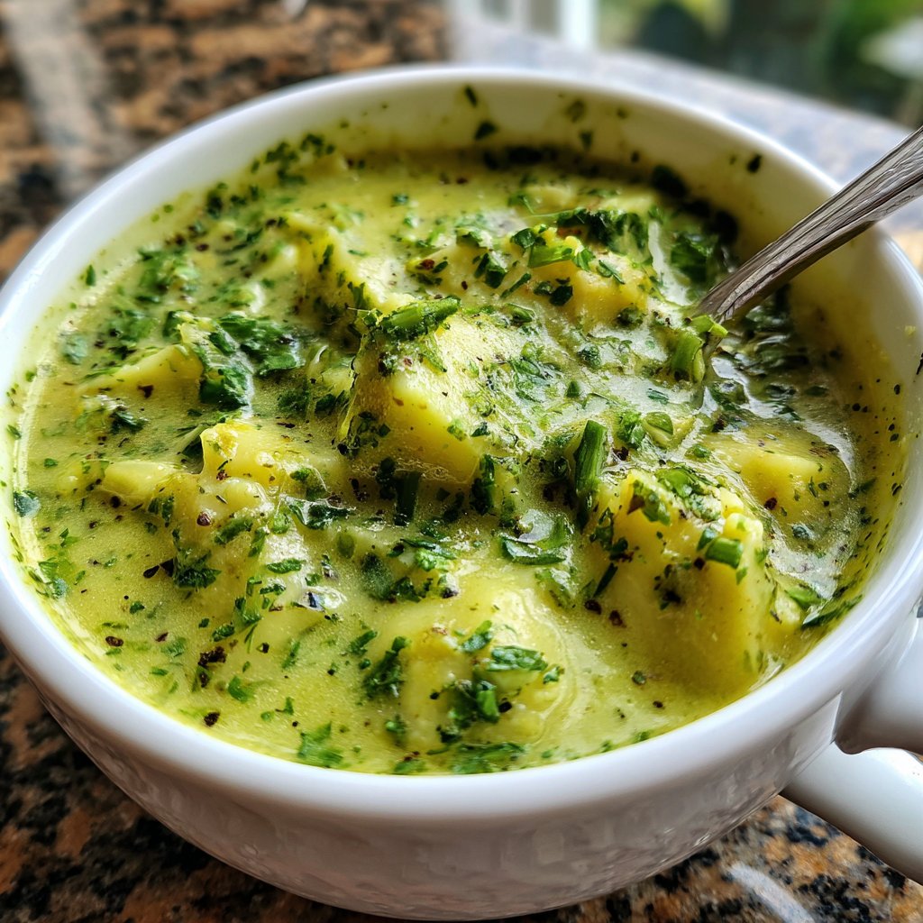 Gesunde Blumenkohlsuppe für die Familie