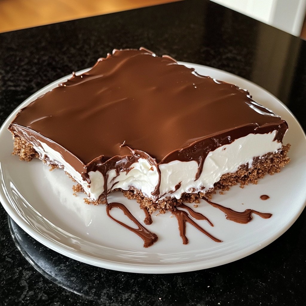 Joghurt-Weihnachts-Schokoriegel