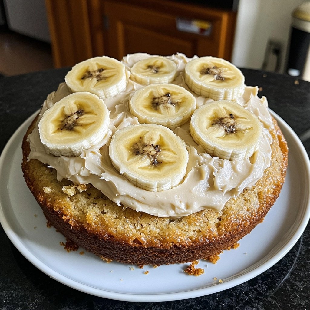 Bananenkuchen mit Frischkäse Frosting